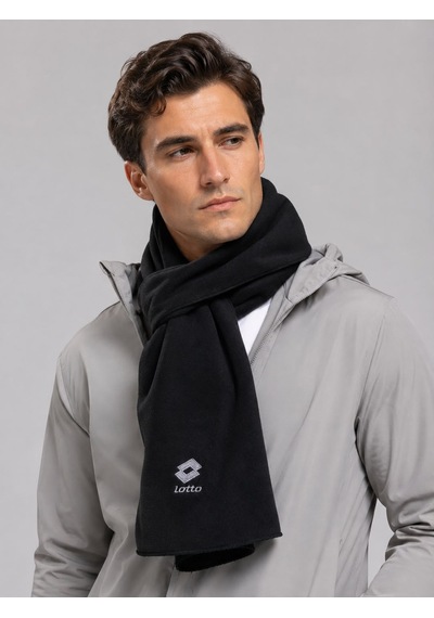 Lotto Siyah Unisex Polar Atkı - K2830