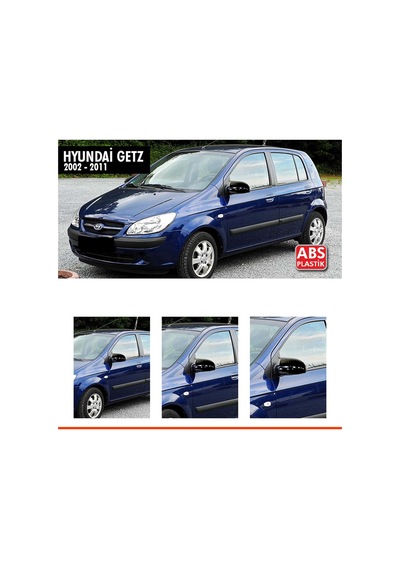 Getz Batman Ayna Kapağı Piano Black / 2002-2011