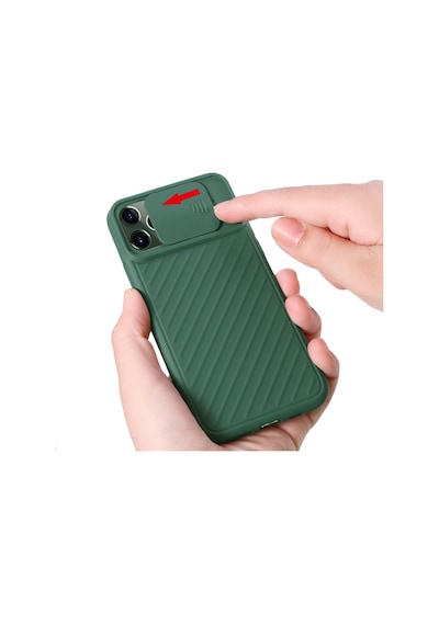 Teknomoda Apple Uyumlu iPhone 11 Kamera Korumali Sürgülü Silikon Kilif 561434588