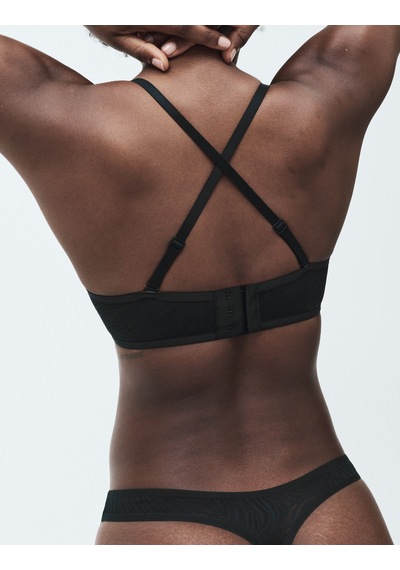 Marks & Spencer Body Lace Balenli Straplez Dantelli Sütyen T33002659 Siyah