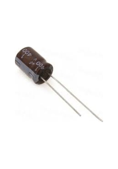 1 Uf 450 V 1 Mf 450 V Elektrolitik Kondansatör 10 Adet