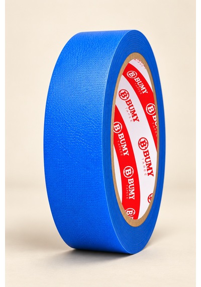 Bumy Mavi Maskeleme Bandı 48 Mm X 30 Metre Marin Boya Bantı Isıya Dayanıklı Bant Kağıt Bantları