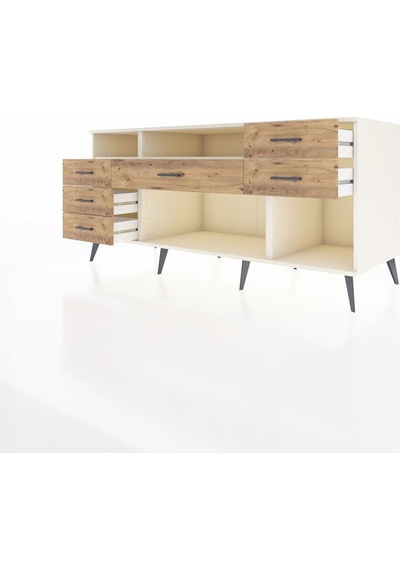 Kronos Konsol 2 Raflı 6 Çekmeceli 176x59x83 Aytaşı-aytaşı/çam Aytaşı/çam Kronos Konsol 2 Raflı 6 Çekmeceli 176x59x83 Aytaşı-aytaşı/çam Aytaşı/çam