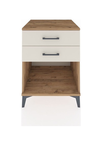 Kronos Komodin 2 Çekmeceli 60x59x80 Çam-aytaşı Atlas Çam