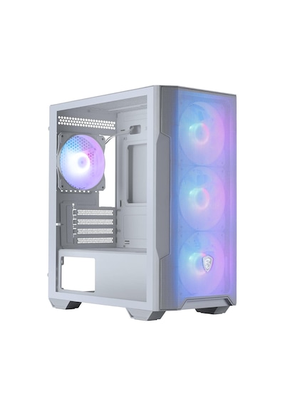 Msı Mag Forge M100r White Tempered Glass Usb 3.2 Matx Mid Tower Kasa