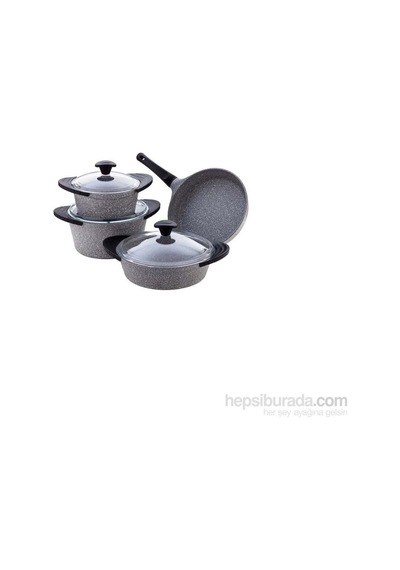 Papilla Fred 7`Li Granit Tencere Seti