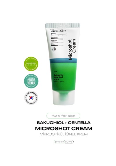 Bakuchiol Ve Centella İçeren Mikro Spikül İğneli Wati For Skin Bakuchiol Cica Micro Spicule Cream