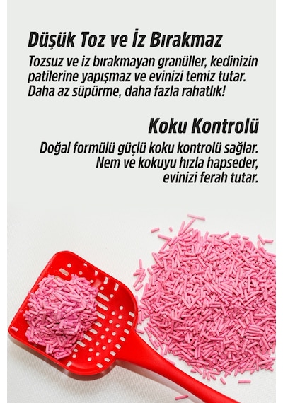 Plus Bebek Pudrası Kokulu Tofu Kedi Kumu 7l X 2 Adet