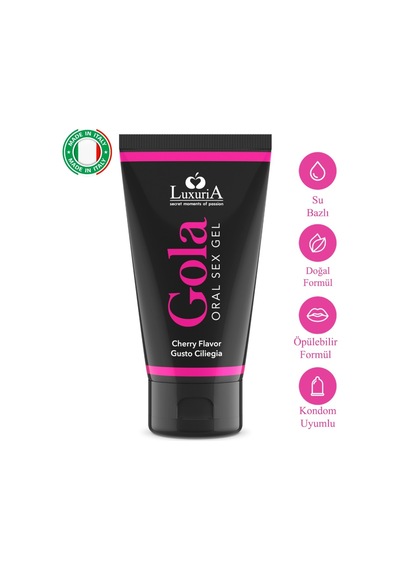 İntimateline Luxuria Gola Kiraz Aromalı 50 Ml Oral Jel