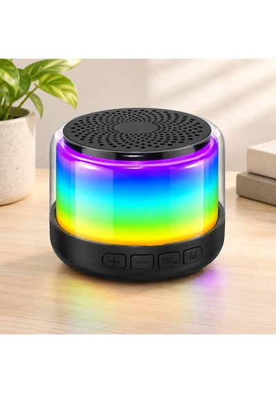Bluetooth Hoparlör 3w Rgb Usb/sd Şarjlı