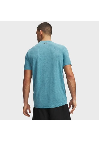 Under Armour Vanish Seamless Novelty Erkek Mavi Polo Yaka Tişört