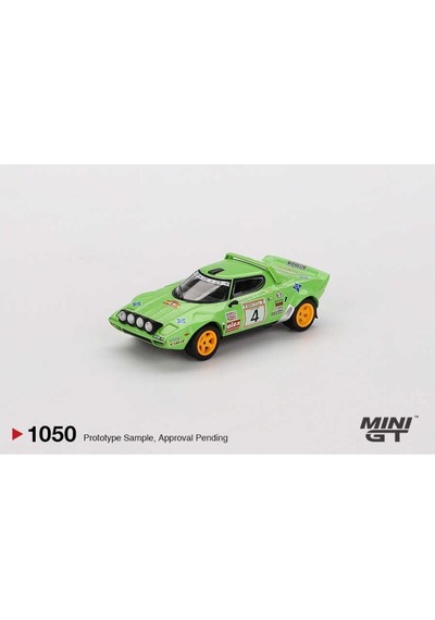 Mini Gt Lancia Stratos Hf 4 1979 Spanish Rally Champion 1/64 Model Araba
