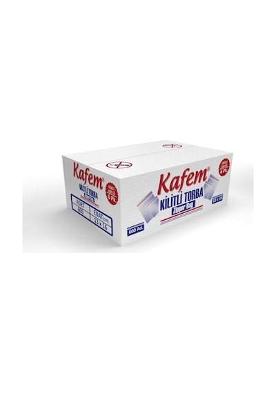 13 x 16 CM Kilitli Poşet / Naylon Torba ( 7.200 Adet ) Koli - Kafem