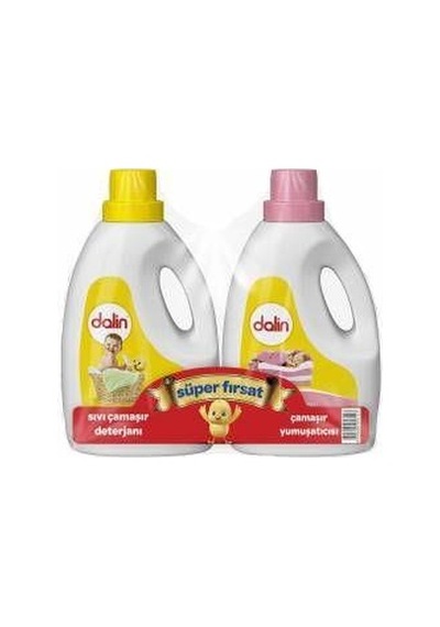 Dalin Çamaşır Deterjanı 1200 Ml & Dalin Yumaşatıcı 1200 Ml
