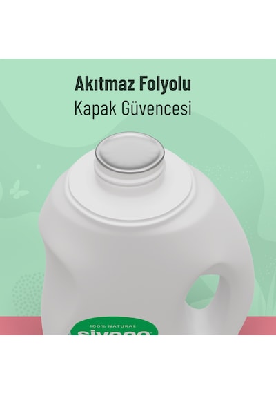 Siveno %100 Doğal Bebek Çamaşır Sabunu Kendinden Yumuşatıcılı Bitkisel Deterjan Konsantre Vegan 750 ml