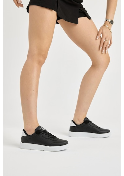 Tonny Black Hafif Faylon Taban Bağcıklı Unisex Siyah Beyaz Günlük Spor Ayakkabı Tbprf015 Siyah Beyaz Tonny Black Hafif Faylon Taban Bağcıklı Unisex Siyah Beyaz Günlük Spor Ayakkabı Tbprf015 Siyah Beyaz