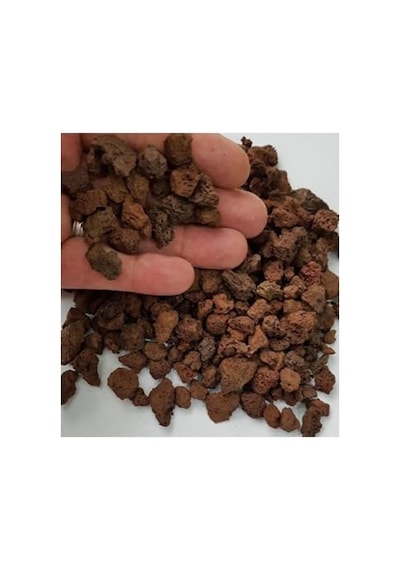 Kırmızı Pomza Taşı, 10 Litre 3-8 Mm Boyutlarında, Volkanik 0.75 LT - 2.5 LT - 12 KG