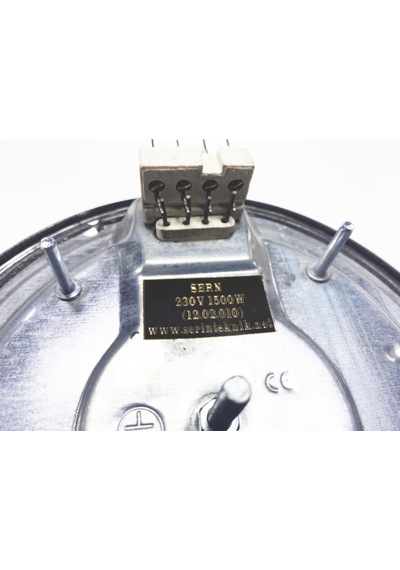 Elektrikli Ocak 185mm 1500w 4lü Soketli Büyük Pleyt