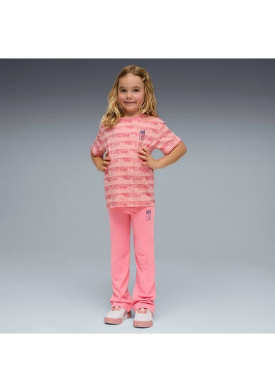 Puma X Gabbys Dollhouse Çocuk Geniş Paça Tayt 634929 25 Pembe
