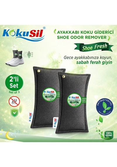 Kokusil Ayakkabı Koku Giderici Shoe Fresh 2li Set