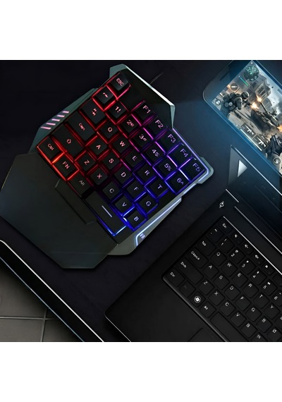Microcase 35 Tuşlu Rgb Işıklı Kablolu Gaming Oyuncu Klavyesi - Al5728