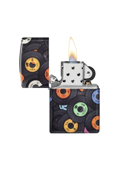 Zippo 49352 Records Design Çakmak - 48770-109137