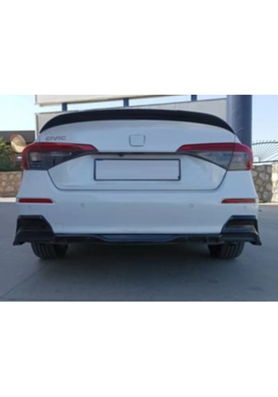 Honda Civic Fe Arka Tampon Eki Flap 2 Parça (Plastik) 2022 Üz