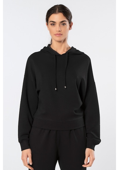 Türen Kadin Kapüsonlu Sweatshirt 3612/siyah Siyah