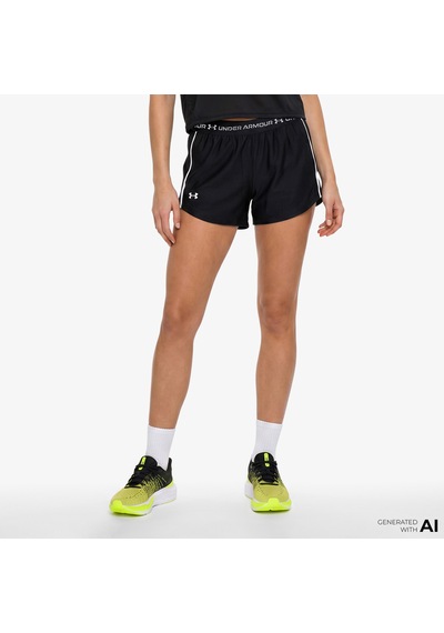 Under Armour Tech Play Up Kadın Siyah Antrenman Şortu 1389882