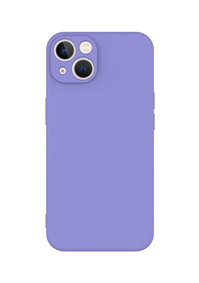 Kilifone - Apple Uyumlu iPhone 13 - Kılıf İçi Kadife Koruyucu Mara Lansman Kapak - Lila