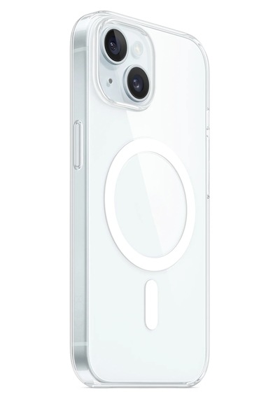 Abatech Apple Uyumlu iPhone 15 Magsafe Telefon Kılıfı Şeffaf