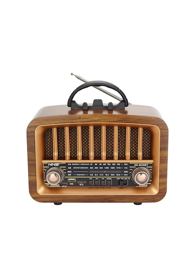 Taşınabilir Usb İle Şarj Olabilen Klasik Am /fm/sw Transistör Retro Tipi Klasik Radyo