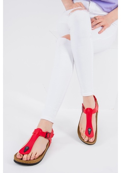 Fox Shoes Kırmızı Kadın Sandalet B777805009