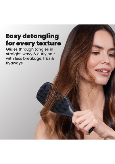 The Ultimate Detangler Large Black Saç Fırçası-tarak