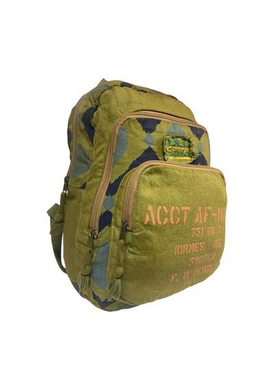 Old Cotton Cargo Kaliteli Renkli Vintage Disayn Sırt Gezi Okul Seyahat Çantası 30 Cm X 42 Cm Lacivert