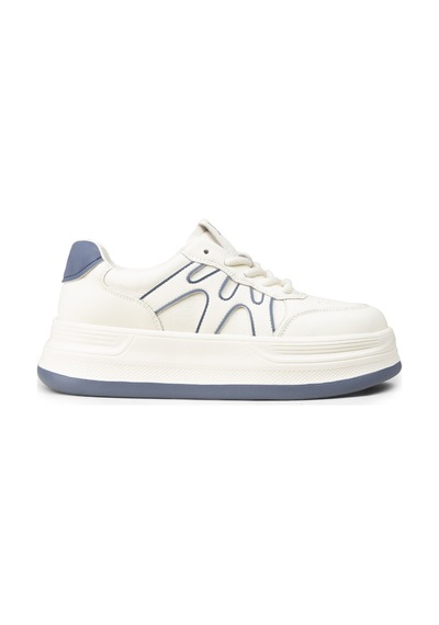 Deery Kadın Mavi Beyaz Sneaker Ayakkabı - K1064zmvıc01 mavi