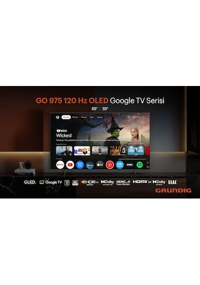 Grundig 55 GO 975A 55" Ultra HD OLED TV