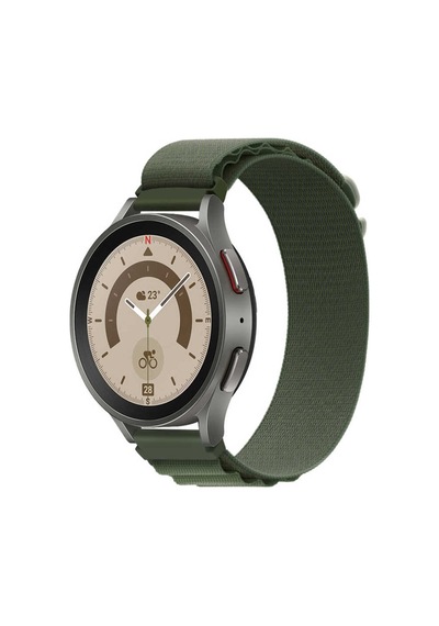 Galaxy Watch 42mm Uyumlu Krd-74 20mm Hasır Kordon Fpt Beyaz