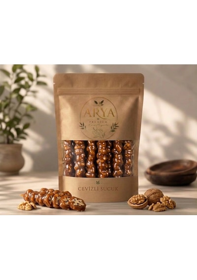 Arya Premium Geleneksel Cevizli Sucuk 500 G