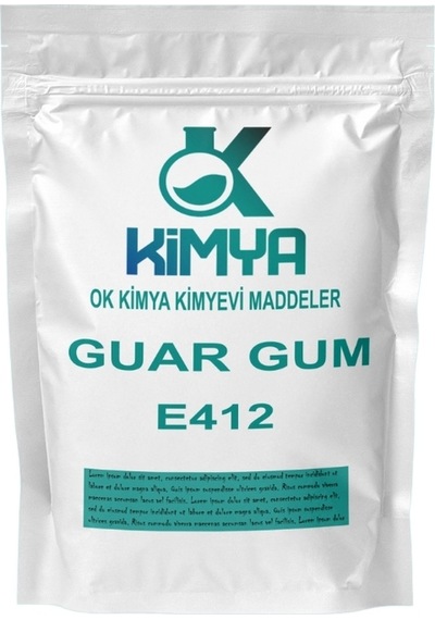 Ok Kimya Guar Gum E412 Guar Gam Kıvam Verici 2500 G