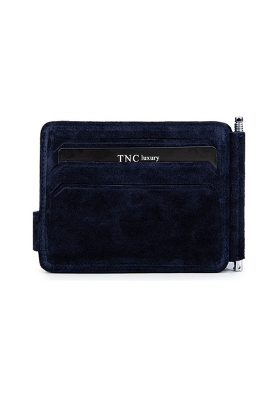 Tamer Tanca Erkek Hakiki Deri Lacivert Nubuk Kartlık 1148 703 Erk Krtlk Sk25-26 Lacı Nbk Lacivert