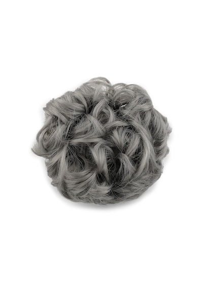 Yoğun Saçlı Lastikli Topuz Toka / Gri - Mydr-462394 Çok Renkli