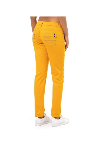Cipo & Baxx Wd256b Slim Fit Normal Bel Bilek Boy Kadın Pantolon 001
