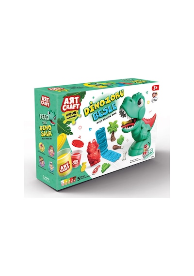 Art Craft 03814 Dinozoru Besle Oyun Hamuru Seti 280 G