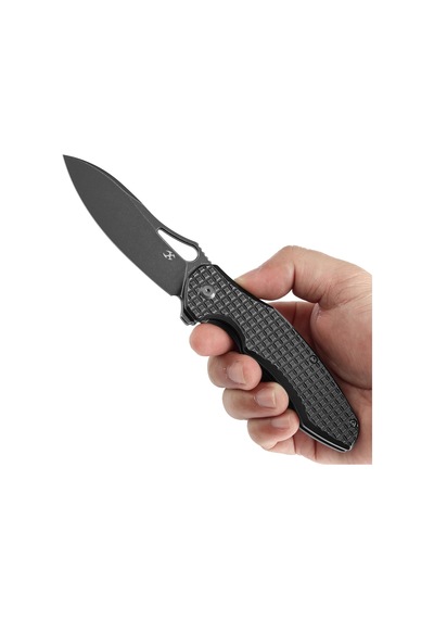 Kansept Echis Titanyum Frag Desen Sap Cpm S35vn Çelik Kamp Çakı K1071a5