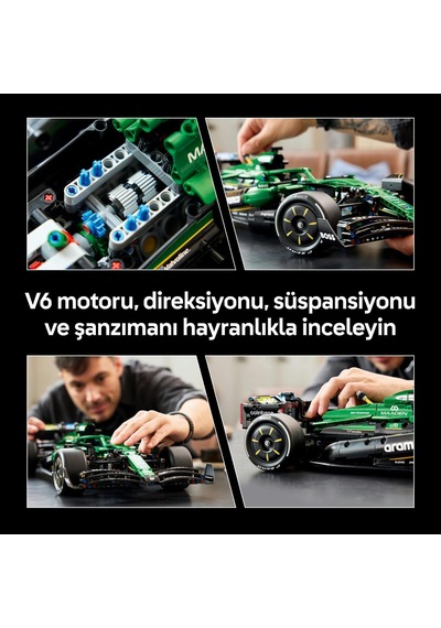Technic Aston Martin Aramco Amr25 F1 Araba 42240