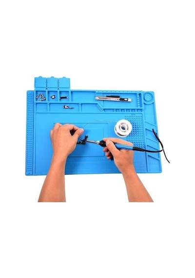 S-160 Isıya Dayanıklı Silikon Ped Tamir Pad S160 Mıknatıslı