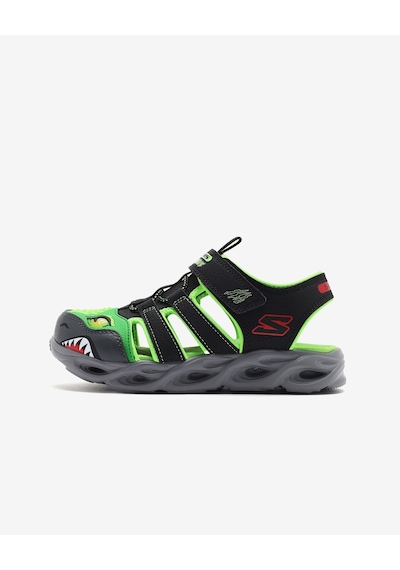 Skechers Thermo-splash - Hydro-flare Büyük Erkek Çocuk Siyah Işıklı Sandalet 400613l Bklm Siyah Skechers Thermo-splash - Hydro-flare Büyük Erkek Çocuk Siyah Işıklı Sandalet 400613l Bklm Siyah