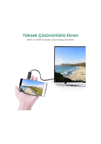 Ugreen Micro Hdmı To Hdmı Dönüştürücü Adaptör, 20106