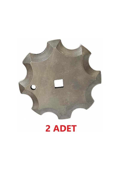 Yem Karma Makina Yıldız Bıçak-8 Yaprak-2 Adet